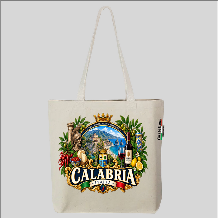 Calabria Stemma Tote by Castellesi