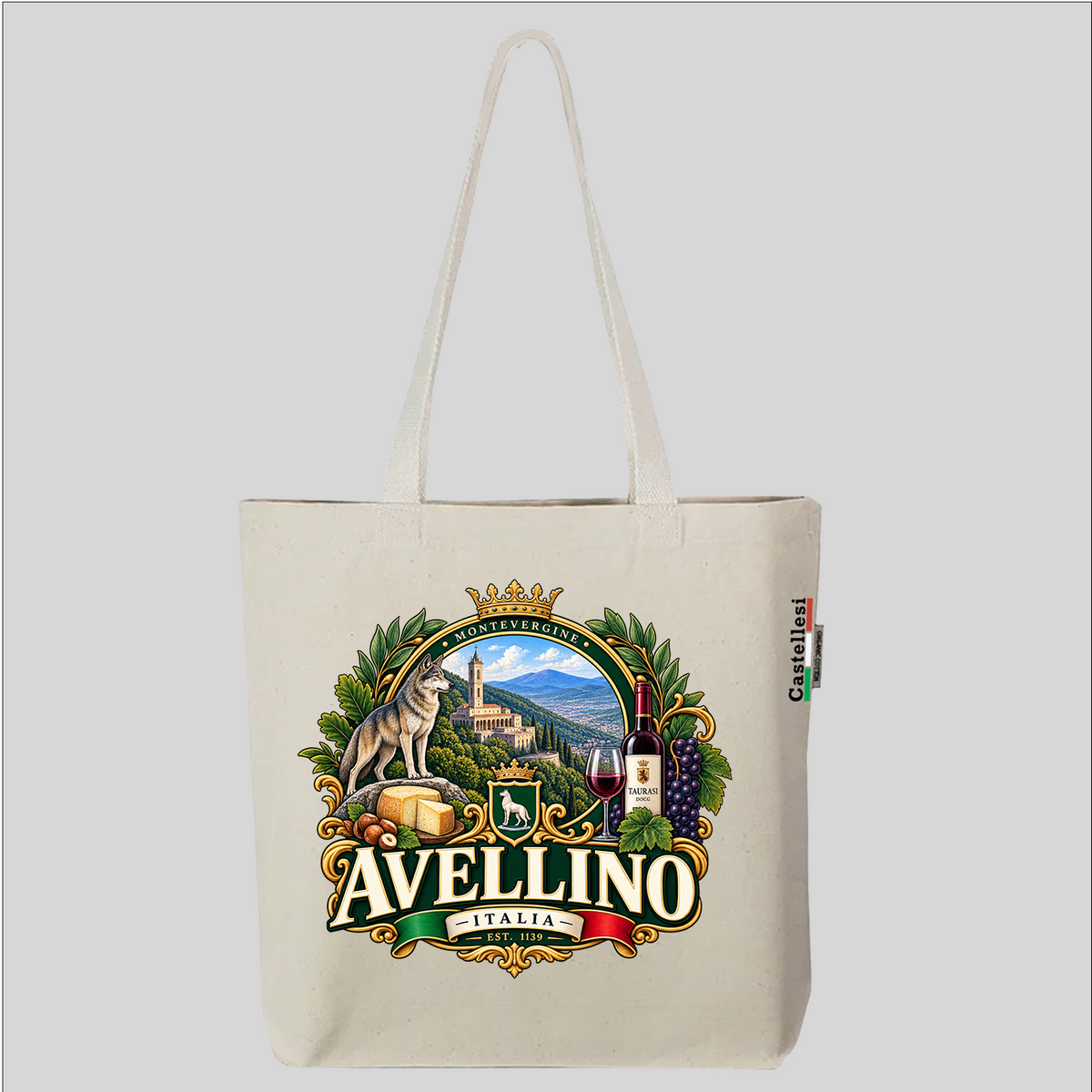 Avellino Stemma Tote by Castellesi