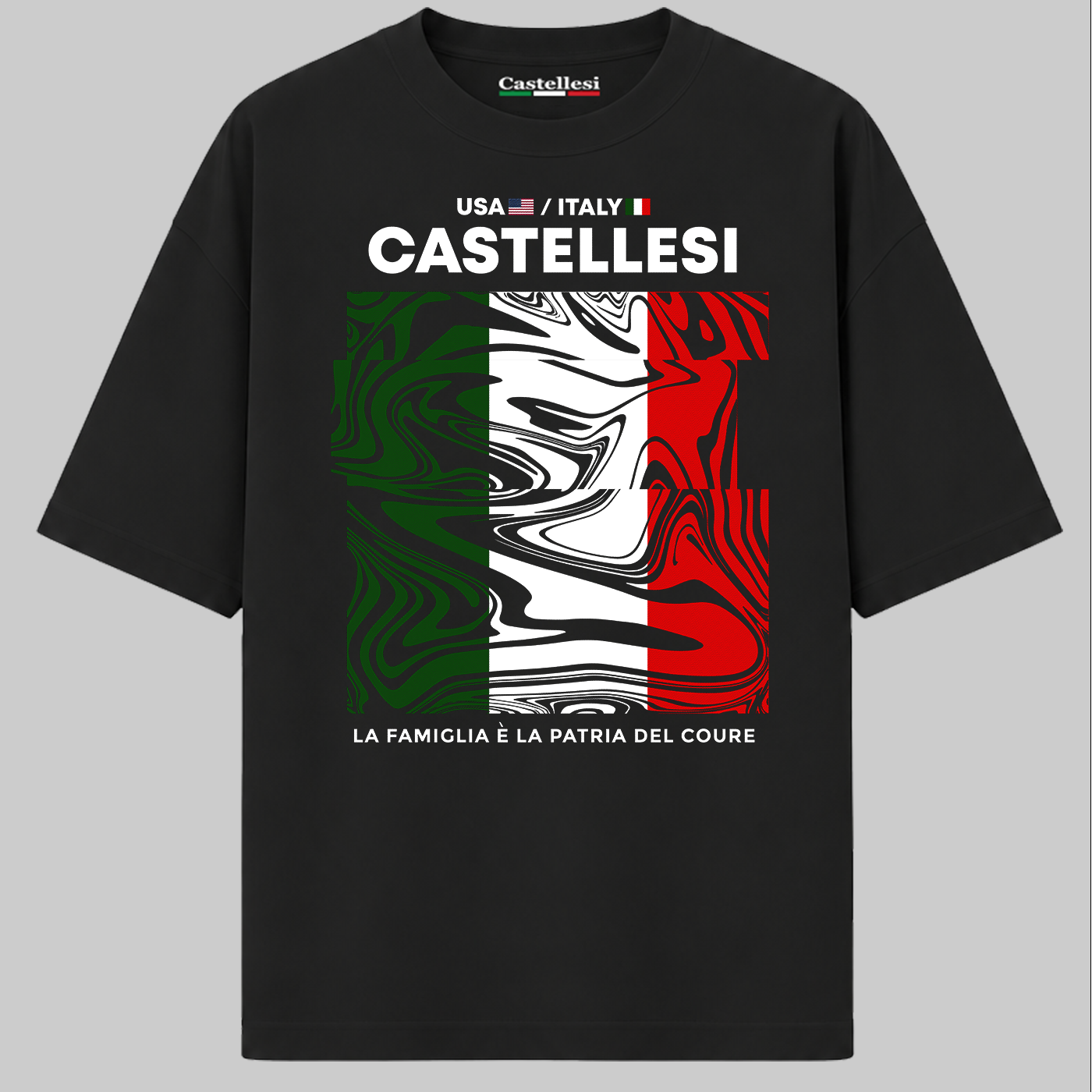 Italian Flag Unisex T-Shirt
