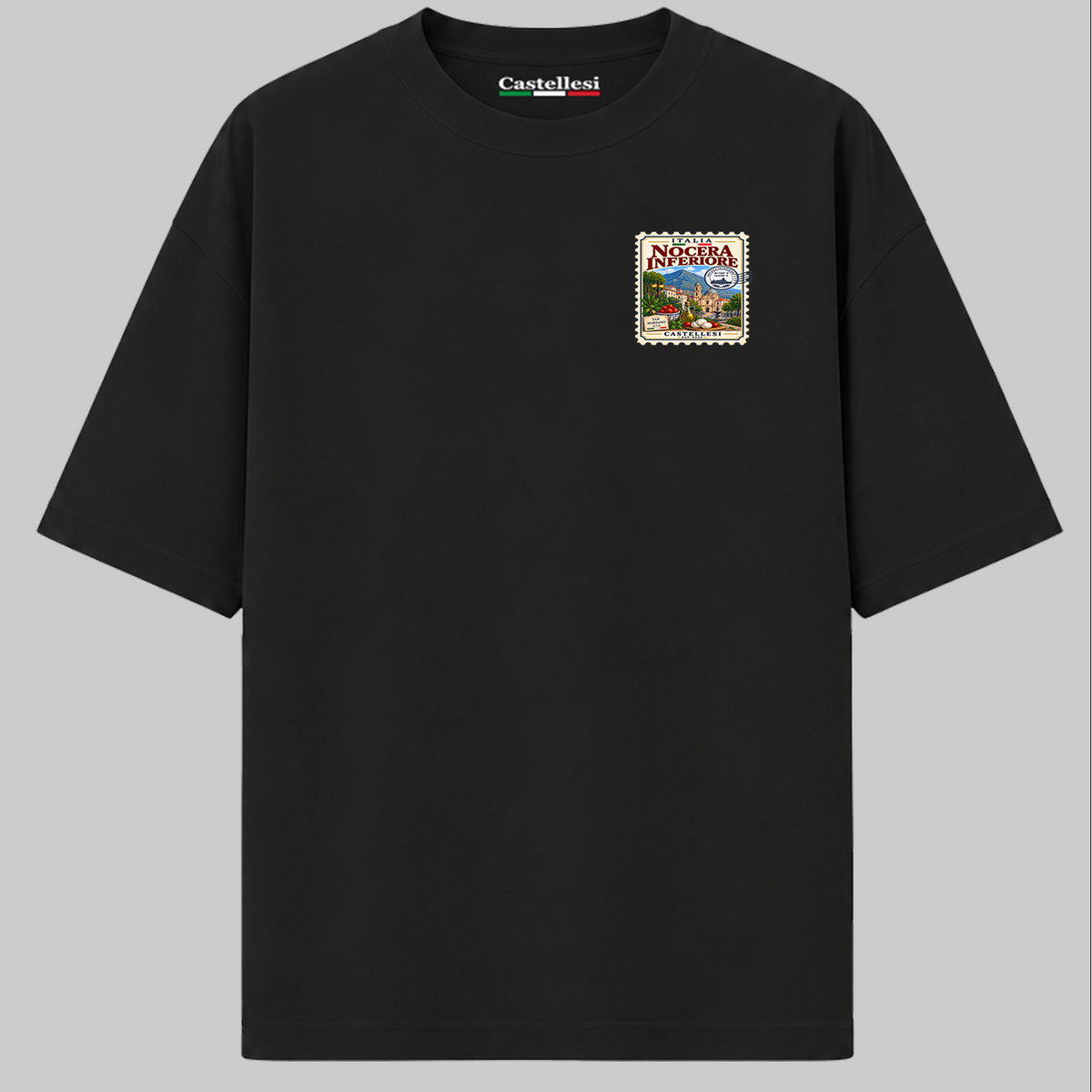 Nocera Inferiore Francobolli d'Italia T-Shirt by Castellesi