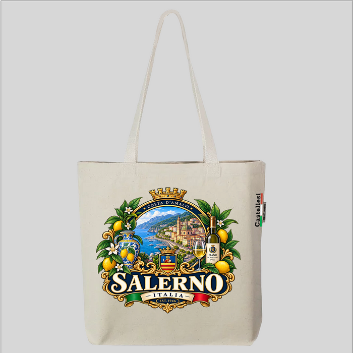 Salerno Stemma Tote by Castellesi