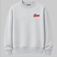 Bari Varsity left chest sweatshirt by Castellesi in grey