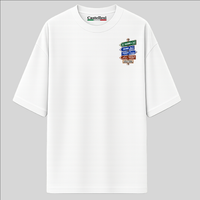 Salerno Strade d’Italia left chest T-shirt by Castellesi in white