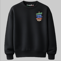 Sicilia Strade d’Italia left chest sweatshirt by Castellesi in black