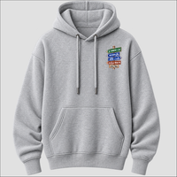 Venezia Strade d’Italia left chest hoodie by Castellesi in grey